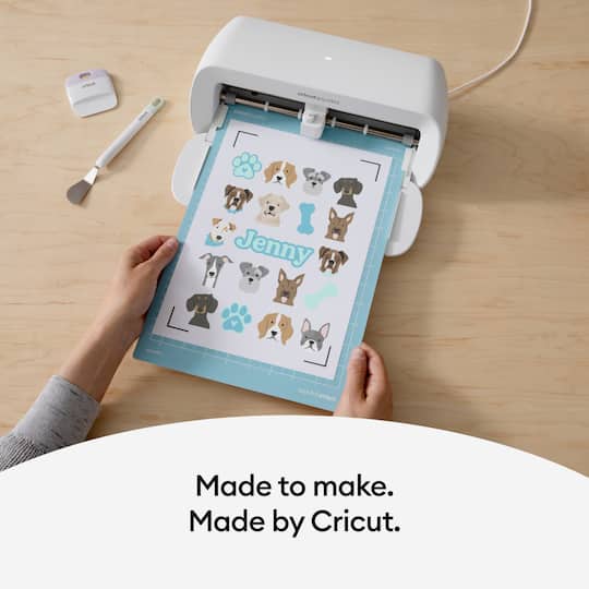 Cricut® Printable White US Letter Waterproof Holographic Sticker Set, 5ct.